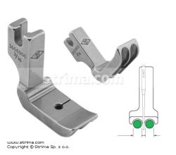 Pätka na všívanie kedru pre šijacie stroje, obojstranná 4.8mm P69D3/16 [36069DG 3/16]